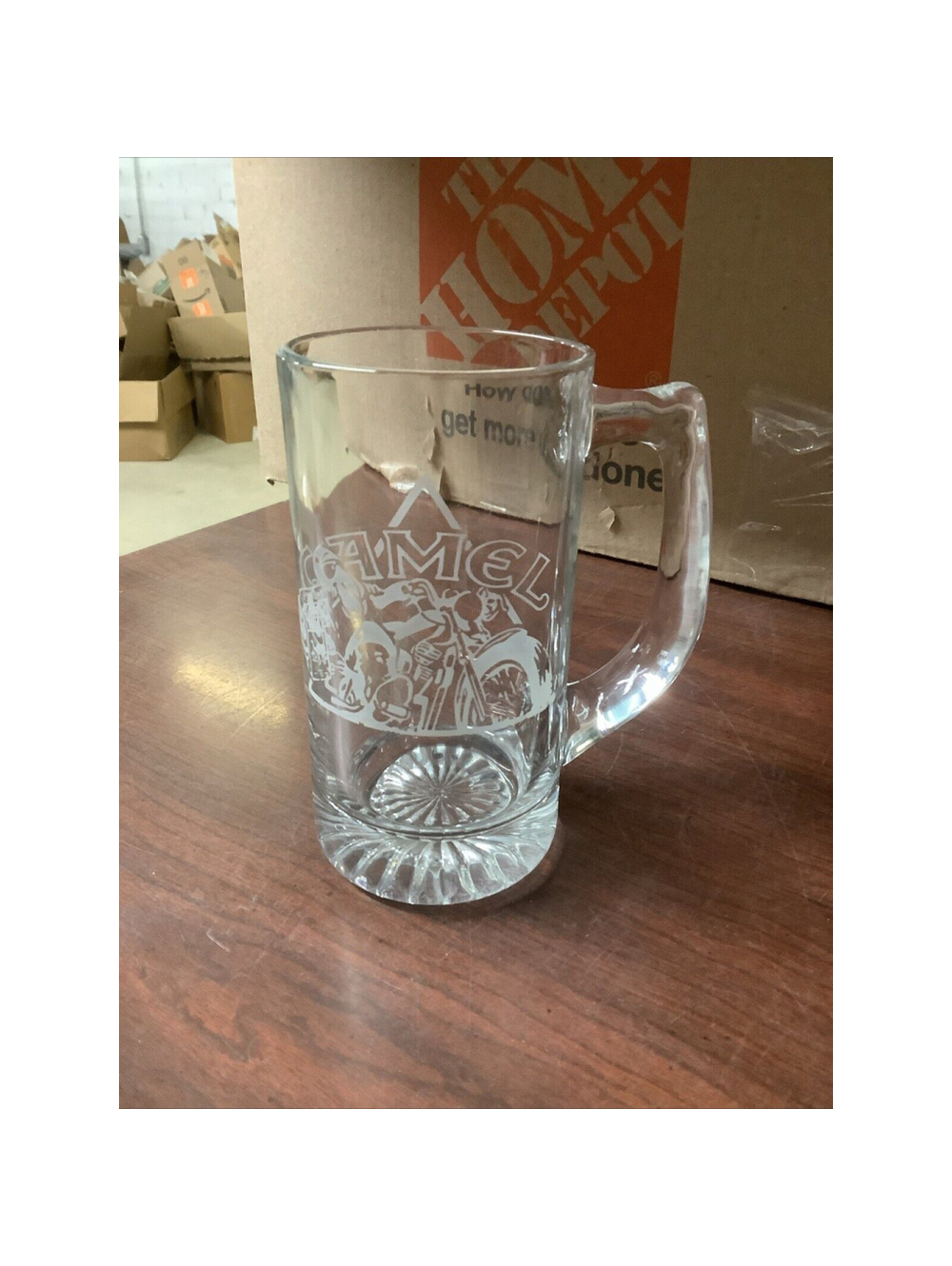 Camel cigarettes Glass Mug Vintage 1993